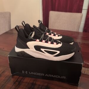 Project Rock 7 Racer Black and White Sneakers